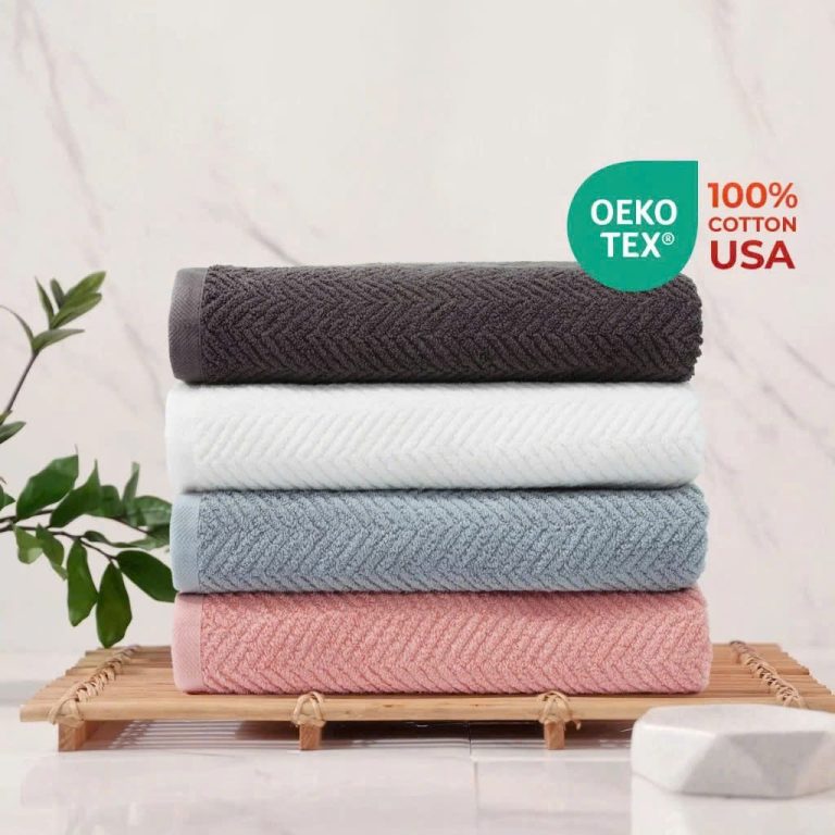 Khăn tắm Fuver Herringbone